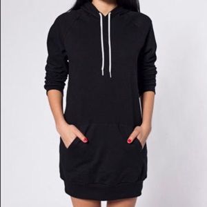 American Apparel hoodie sweater dress medium